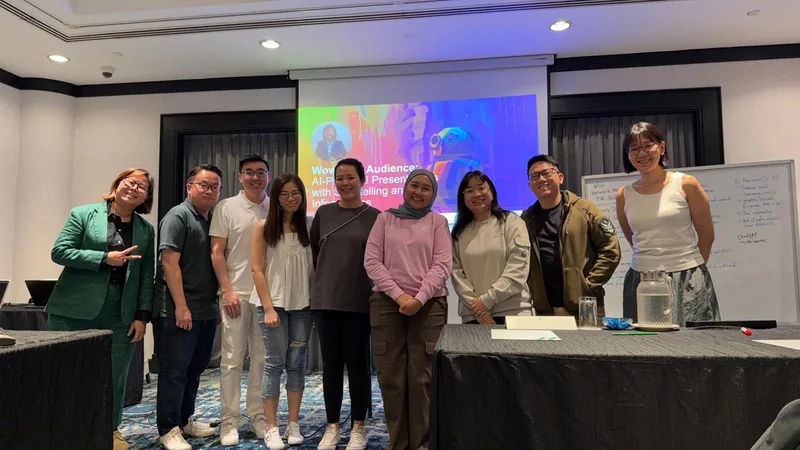 Canva at Work: Design Professional Presentations with Storytelling workshop with CCISG