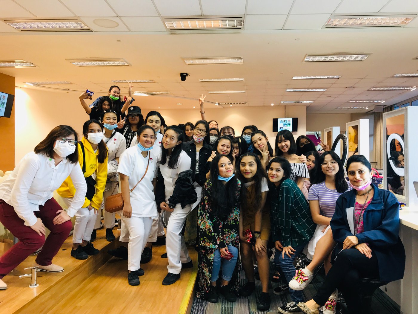 ITE College East students at a mobile photography workshop